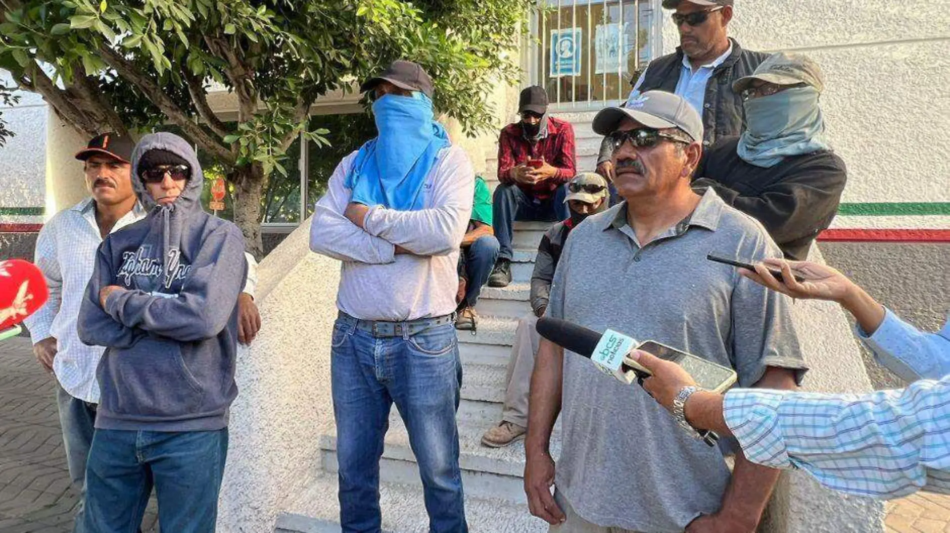 Protesta trabajadores el piojillo 2